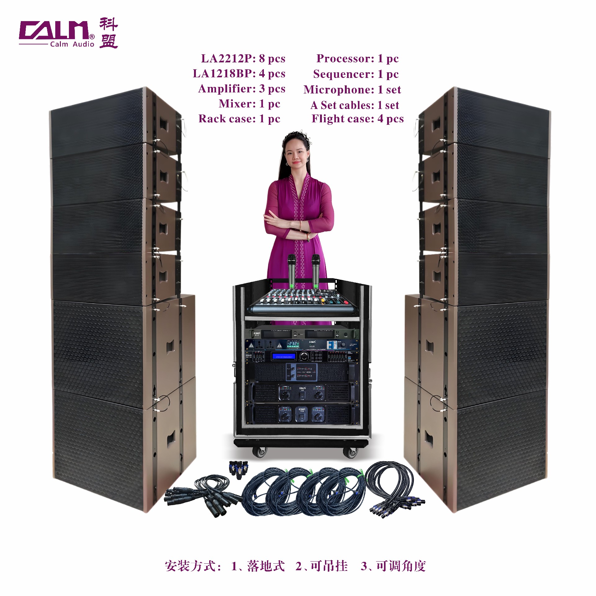 （line 5）全套雙12寸線(xiàn)陣組合 LA2212P + LA1218BP